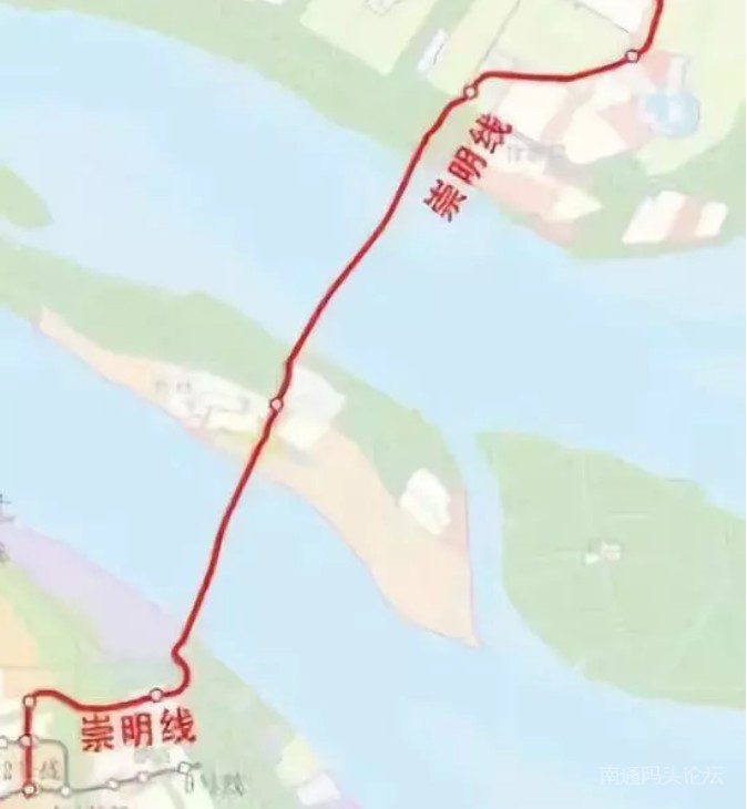 崇明线轨道项目落实，启东人去上海将更方便！