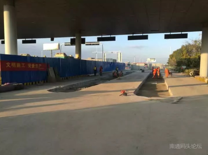 南通车主请注意：苏通大桥、江阴大桥收费站开始拆除啦！新路含施工图纸