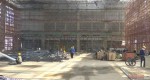海门火车站外形轮廓已出开始装修！同时启东火车站站房结构也已经封顶，正在内装！