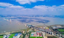 江苏下一个将建成的长江大桥，耗资150亿，打通张家港和南通