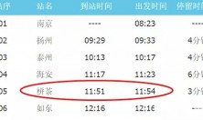 栟茶乘火车的人注意啦！4月10日起，南京至如东的列车到达时间有变化！